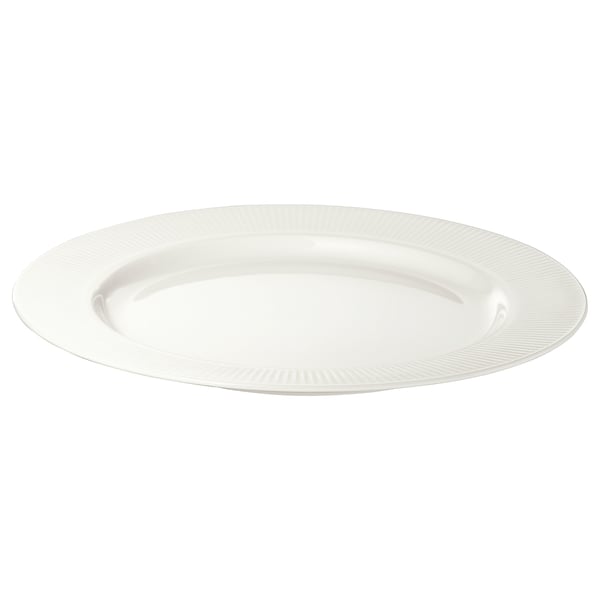 OFANTLIGT - OFANTLIGT Side plate, white, 22 cm