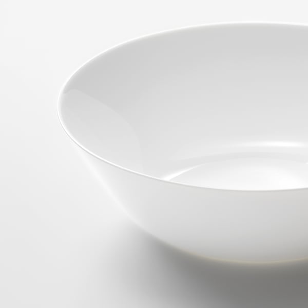 OFTAST - OFTAST Serving bowl, white, 23 cm