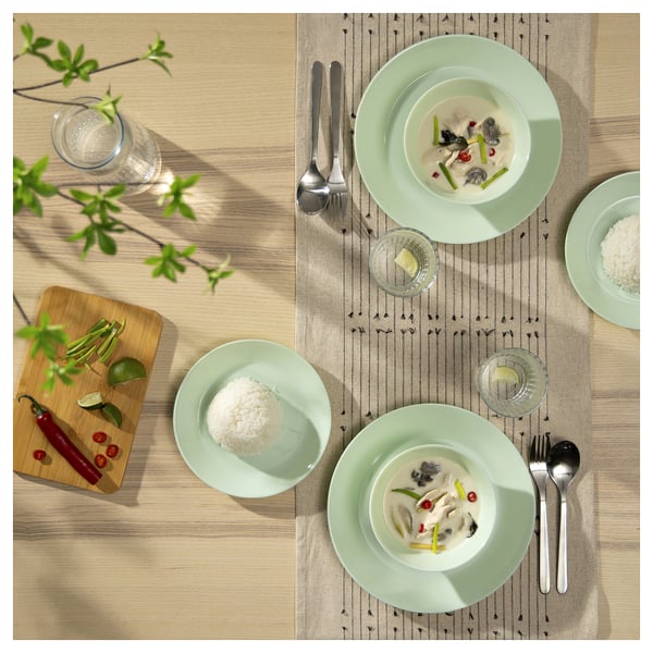 OFTAST bowl, light green, 15 cm