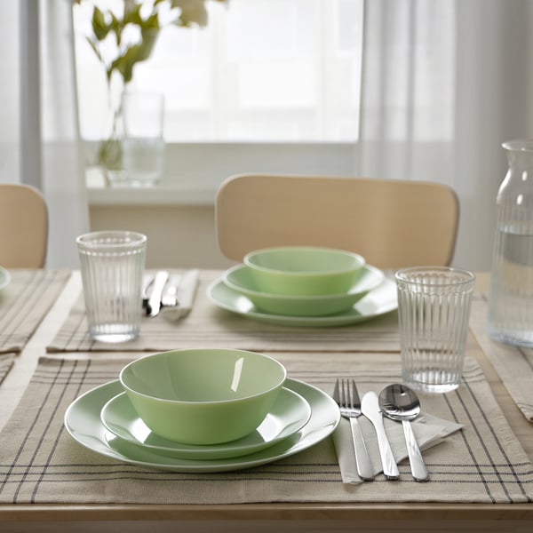 OFTAST bowl, light green, 15 cm
