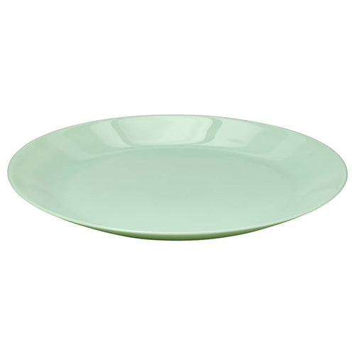 OFTAST - OFTAST Plate, light green, 25 cm