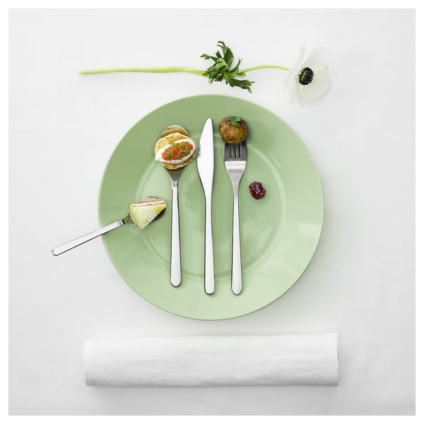 OFTAST plate, light green, 25 cm