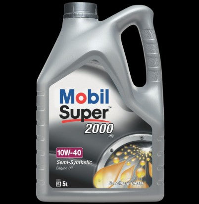 Mobil 10W-40 oil, 4 litres