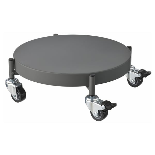 OLIVBLAD plant mover, in/outdoor dark grey, 32 cm