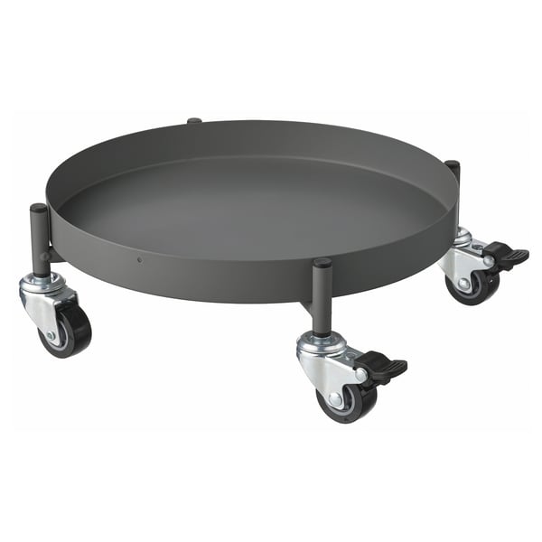 OLIVBLAD plant mover, in/outdoor dark grey, 32 cm
