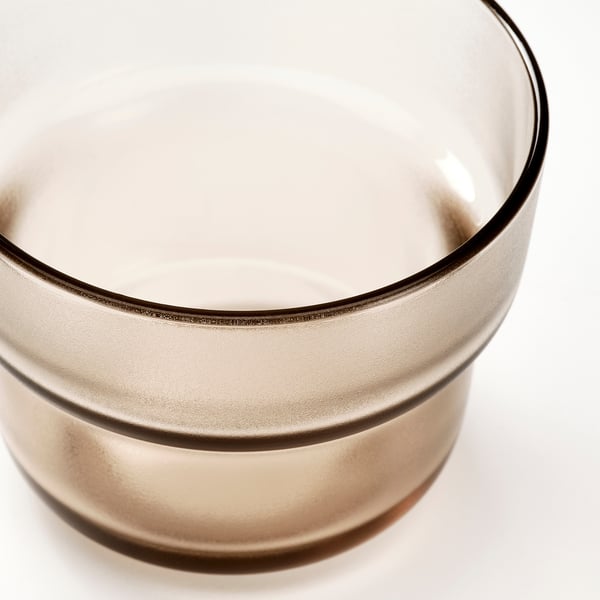 OLIVTRAST tumbler, light brown, 29 cl