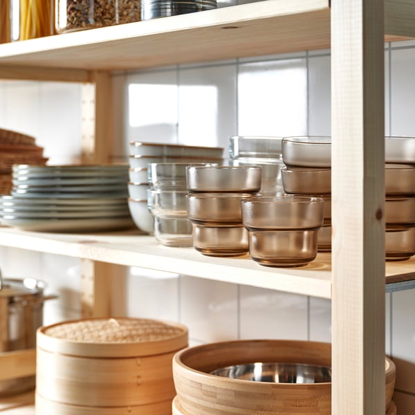 OLIVTRAST glass, clear glass, 29 cl