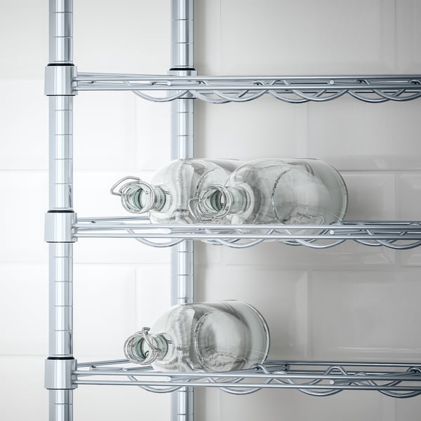 OMAR bottle shelf, 46x36x181 cm