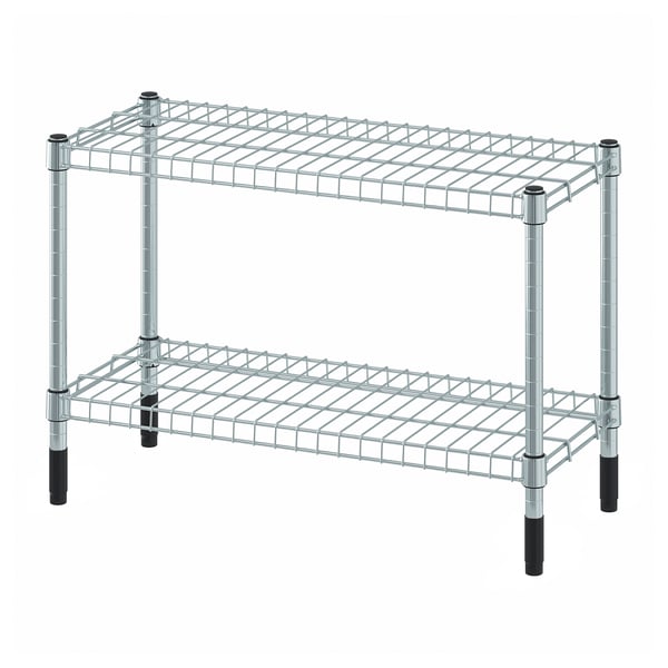 OMAR shelving unit, galvanised, 60x25x40 cm