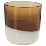 OMMJÄNGE glass, brown, 28 cl
