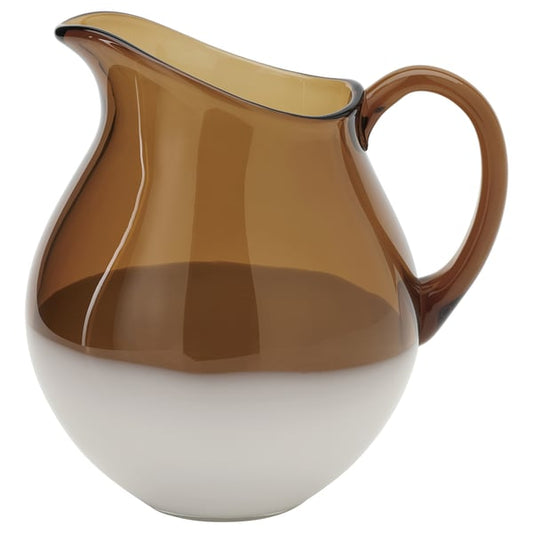 OMMJÄNGE pitcher, glass/brown, 2.7 l - IKEA Italy Pitcher, glass/brown,2.7 l