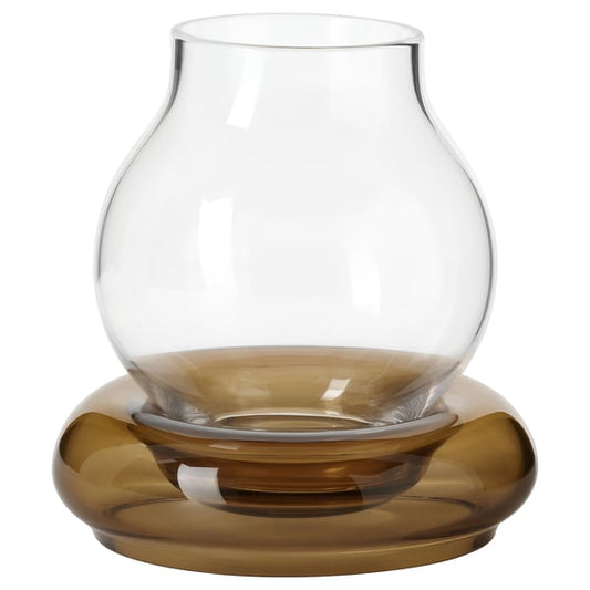 OMMJÄNGE candle holder, glass, 12 cm - IKEA Italy Candle holder, glass,12 cm