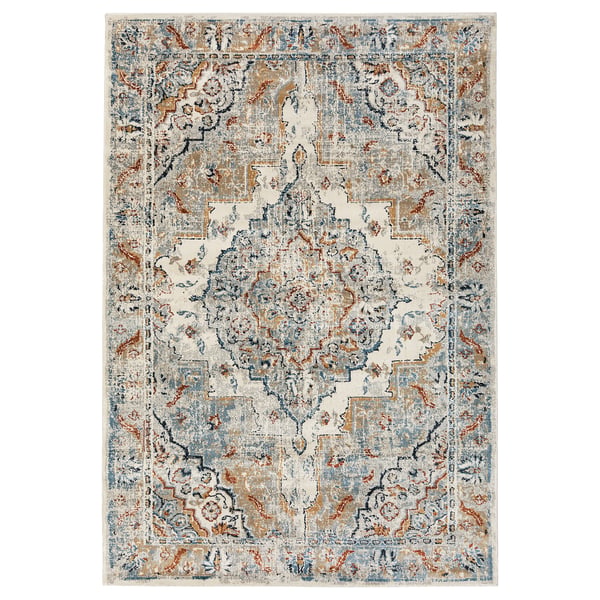 ONSEVIG rug, low pile, multicolour, 133x195 cm