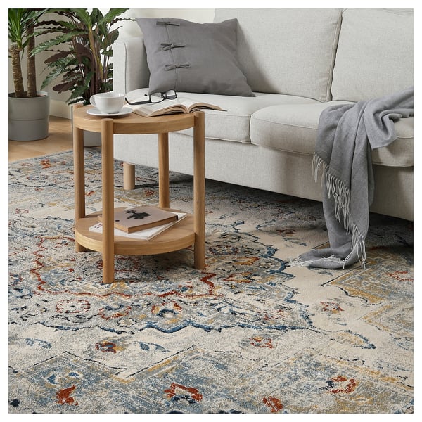 ONSEVIG rug, low pile, multicolour, 160x235 cm