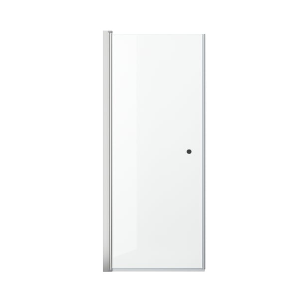 OPPEJEN shower door, glass, 84x202 cm