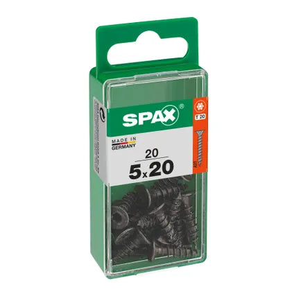 SPAX TSP T-STAR PLUS BLACKS 5X20 S 20 PCS