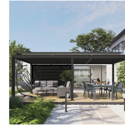 AWNING FOR PERGOLA CLIMATE SIDE 2M ANTHRACIT