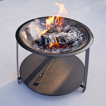 BRASERO WOOD BRAZIER AOMA NATERIAL DI