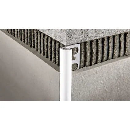 WHITE PVC ROUND PROFILE H10MM 2.7ML