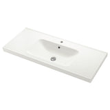 ORRSJÖN wash-basin, white, 122x49 cm