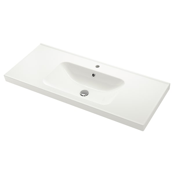 ORRSJÖN - Washbasin, white, 122x49 cm