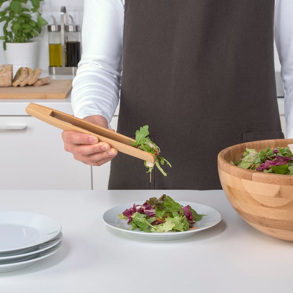 OSTBIT serving tong, bamboo