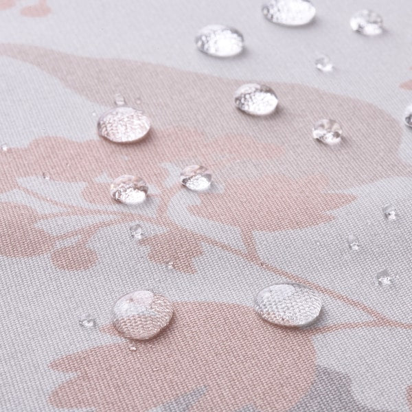 OTYGLAD Tablecloth - grey/beige leaf 150 cm