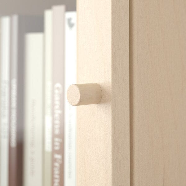 Ikea OXBERG - Glass door, birch effect,40x192 cm