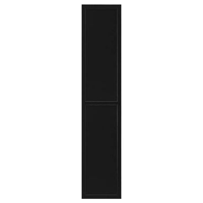OXBERG - Anta, nero effetto rovere,40x192 cm