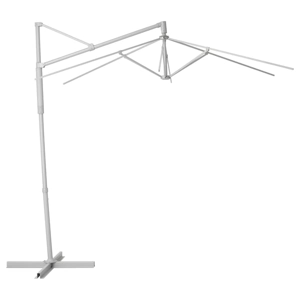 Ikea OXNÖ - Parasol structure, hanging, gray, 300 cm
