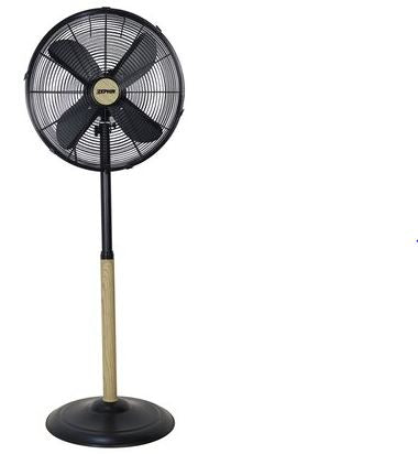 FLOOR STANDING FAN 40CM WOOD METAL