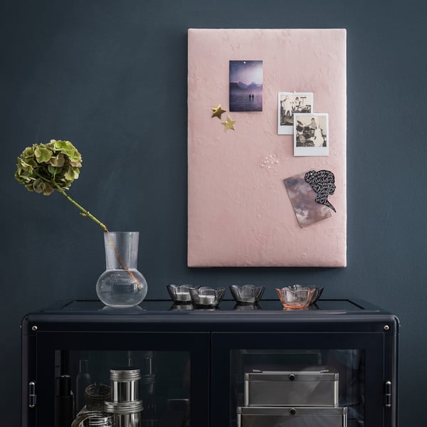 PÅDRAG vase, clear glass, 17 cm