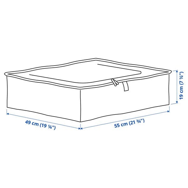 Ikea PÄRKLA - Storage case, 55x49x19 cm
