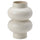 PÄRLHÄGG vase, beige, 15 cm