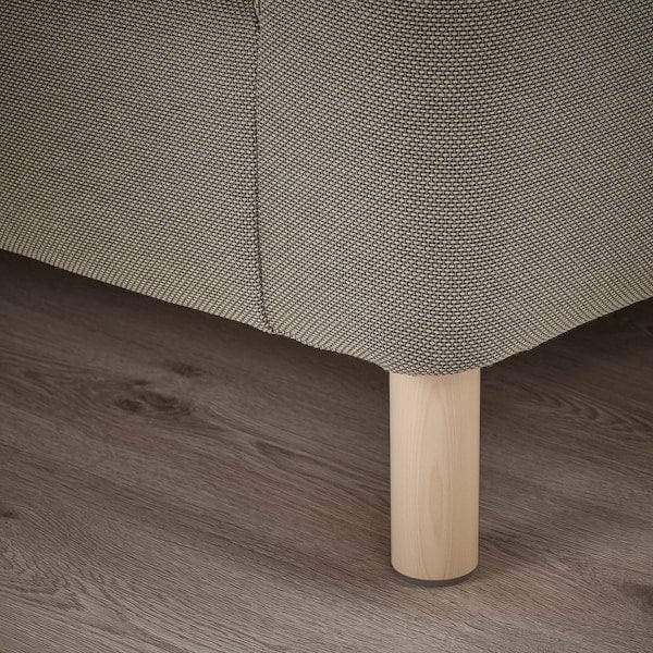 Ikea PÄRUP - 2-seater sofa, Fridtuna grey/brown