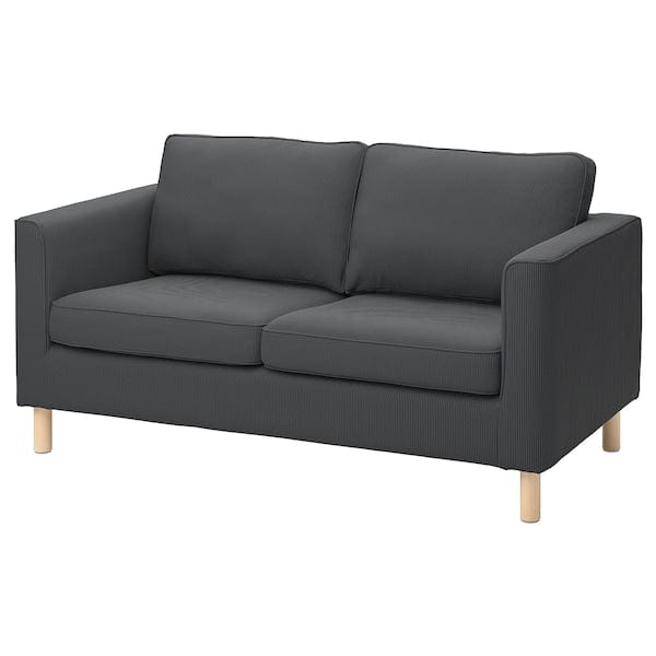 Ikea PÄRUP - 2-seater sofa, Kelinge anthracite