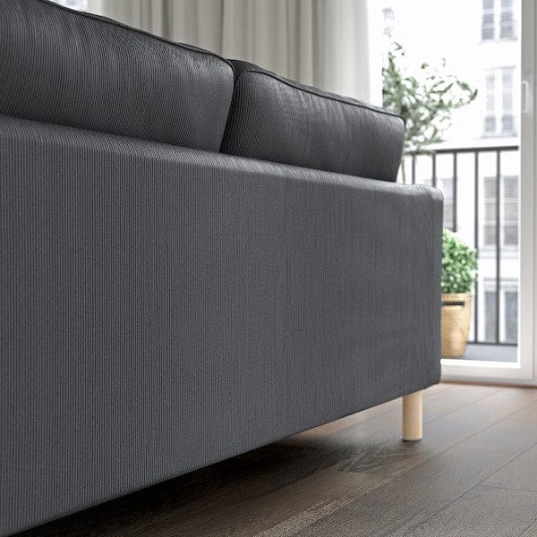 Ikea PÄRUP - 2-seater sofa, Kelinge anthracite