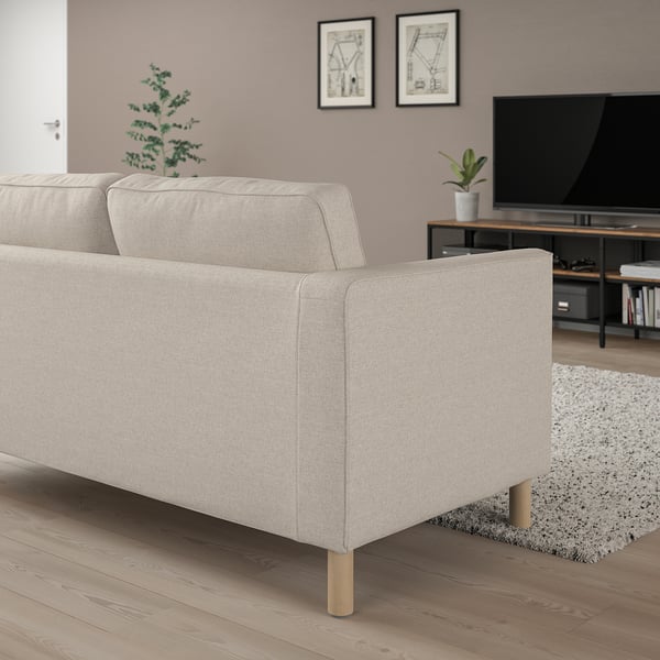 PÄRUP 3 seater sofa - Gunnared beige ,