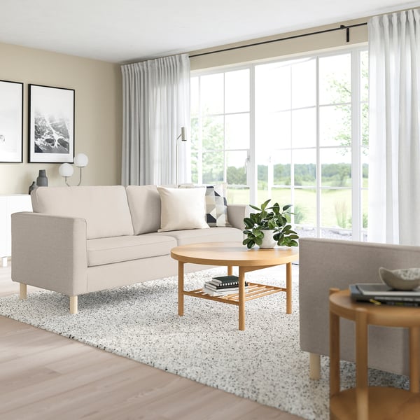 PÄRUP 3 seater sofa - Gunnared beige ,