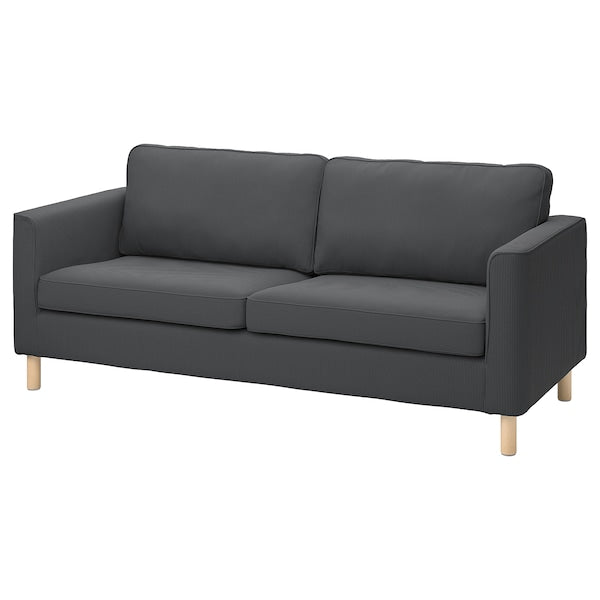 PÄRUP - 3-seater sofa, Kelinge anthracite