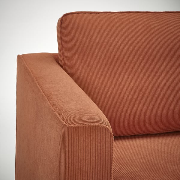 PÄRUP - 3-seater sofa, Kelinge rust