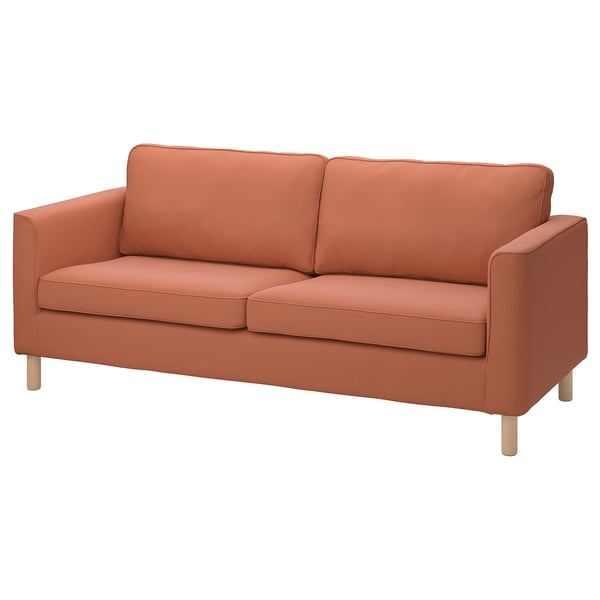 PÄRUP - 3-seater sofa, Kelinge rust
