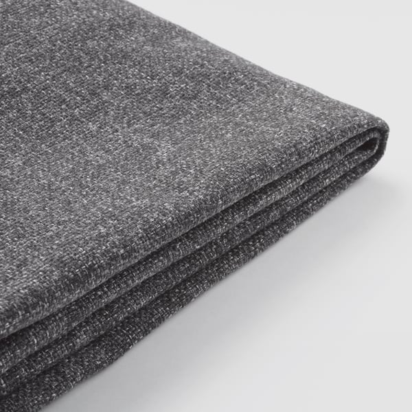 PÄRUP 3-seater sofa lining - with dark grey chaise-longue/Gunnared ,