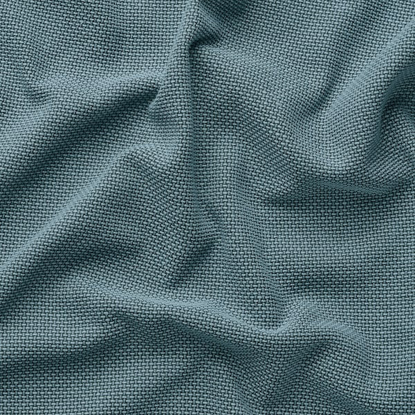 PÄRUP - 3-seater sofa cover, Fridtuna blue dark grey
