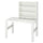 PÅHL desk with shelf unit, height adjustable white, 96x72x58 cm