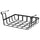 PÅLYCKE clip-on basket, anthracite, 36x26x14 cm
