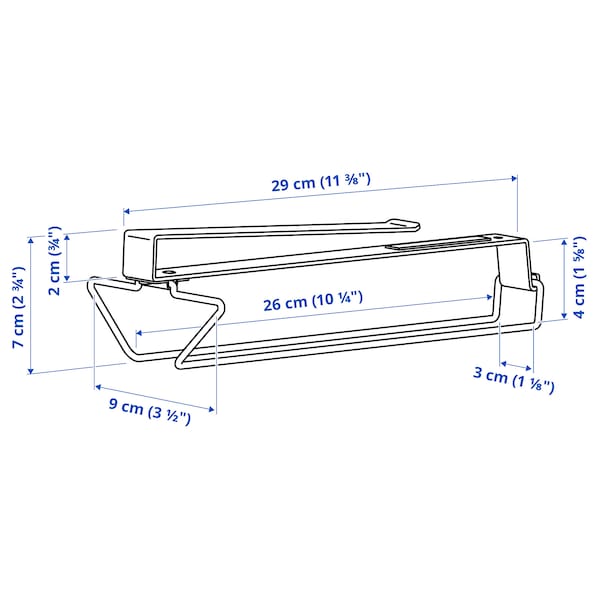 Ikea PÅLYCKE - Clip-on multi-purpose rack