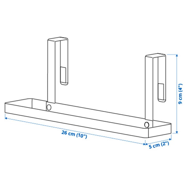 PÅLYCKE - PÅLYCKE Clip-on towel rack