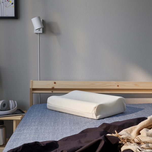 PAPEGOJBUSKE ergonomic pillow, side/back sleeper, 33x45 cm