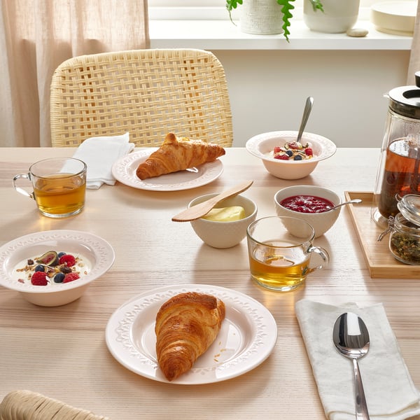 PARADISISK Side plate offwhite 20 cm ,